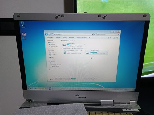 Notebook fujitsu amilo - notebook,